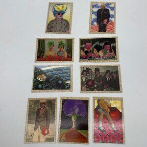 Vintage William Rowe Postcard Lot 9 Surreal Satirical Art Political Humor 1980